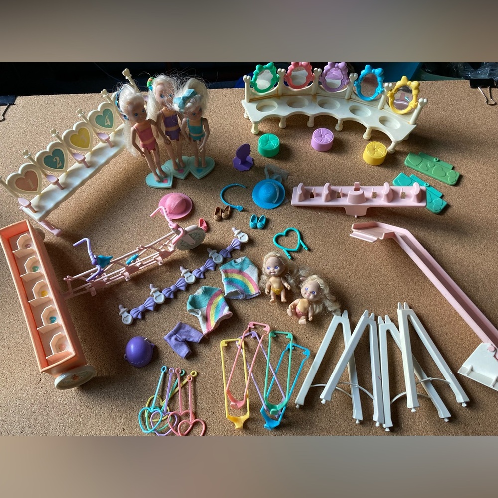 Incomplete 90's Tyco Quints Set